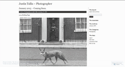 Desktop Screenshot of justintallis.wordpress.com