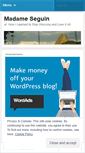 Mobile Screenshot of madameseguin.wordpress.com