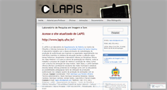 Desktop Screenshot of lapisufsc.wordpress.com