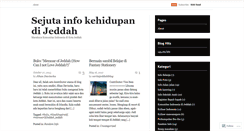 Desktop Screenshot of ceritajeddah.wordpress.com