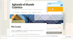 Desktop Screenshot of agitandoelmundocuantico.wordpress.com