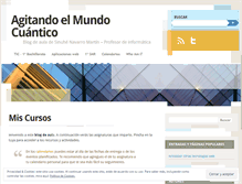 Tablet Screenshot of agitandoelmundocuantico.wordpress.com