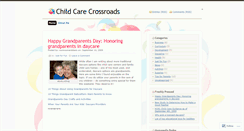 Desktop Screenshot of childcarecrossroads.wordpress.com