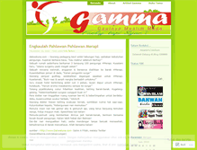 Tablet Screenshot of gammafunky.wordpress.com