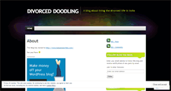 Desktop Screenshot of divorceddoodling.wordpress.com