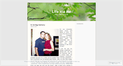 Desktop Screenshot of lifeviame.wordpress.com