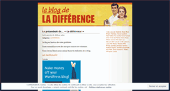 Desktop Screenshot of leblogdeladifference.wordpress.com