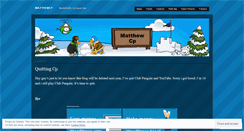 Desktop Screenshot of matthewcp.wordpress.com