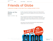 Tablet Screenshot of friendsofglobe.wordpress.com