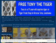 Tablet Screenshot of freetonythetiger.wordpress.com