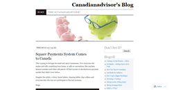 Desktop Screenshot of canadianadvisor.wordpress.com