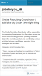 Mobile Screenshot of jobsforyourti.wordpress.com