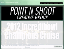 Tablet Screenshot of pointnshootcreativegroup.wordpress.com