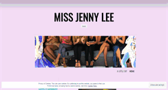 Desktop Screenshot of missjennylee.wordpress.com