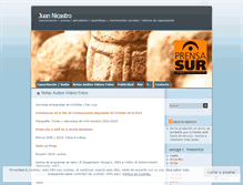 Tablet Screenshot of juannicastro.wordpress.com