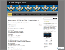Tablet Screenshot of clubpenguin0910ds.wordpress.com