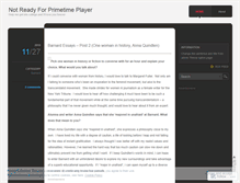 Tablet Screenshot of notreadyforprimetimeplayer.wordpress.com