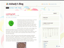 Tablet Screenshot of aishady.wordpress.com