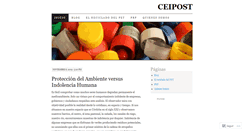 Desktop Screenshot of ceipost.wordpress.com