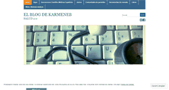 Desktop Screenshot of elblogdecarmeneb.wordpress.com