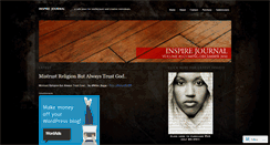 Desktop Screenshot of blackinspired.wordpress.com