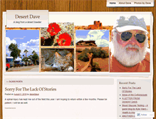 Tablet Screenshot of desertdavey.wordpress.com