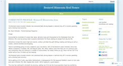 Desktop Screenshot of brainerdhomes.wordpress.com
