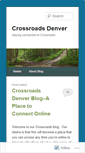 Mobile Screenshot of crossroadsdenver.wordpress.com