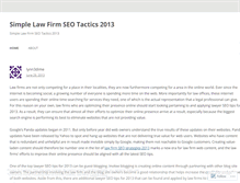 Tablet Screenshot of lawyerseo2013.wordpress.com