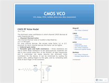 Tablet Screenshot of cmosvco.wordpress.com