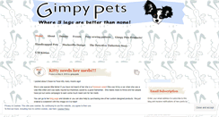 Desktop Screenshot of gimpypets.wordpress.com