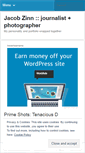 Mobile Screenshot of jacobzinn.wordpress.com