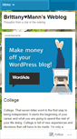 Mobile Screenshot of brittanymann.wordpress.com