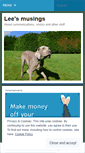 Mobile Screenshot of leemadigan.wordpress.com