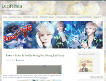 Tablet Screenshot of luciferain.wordpress.com