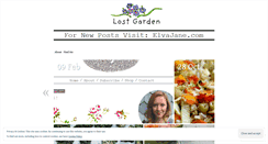 Desktop Screenshot of lostgardenblog.wordpress.com