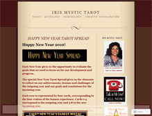 Tablet Screenshot of irismystictarot.wordpress.com