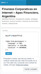 Mobile Screenshot of finanzascorporativas.wordpress.com
