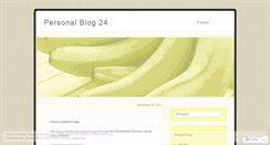 Desktop Screenshot of personalblog247.wordpress.com