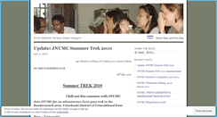 Desktop Screenshot of jnutrek.wordpress.com