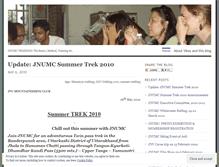 Tablet Screenshot of jnutrek.wordpress.com