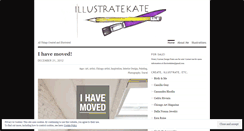 Desktop Screenshot of illustratekate.wordpress.com