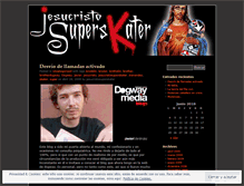 Tablet Screenshot of jesucristosuperskater.wordpress.com