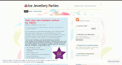 Desktop Screenshot of icejewellery.wordpress.com