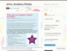 Tablet Screenshot of icejewellery.wordpress.com