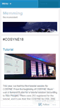 Mobile Screenshot of memming.wordpress.com