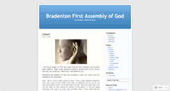 Desktop Screenshot of bradentonaog.wordpress.com