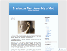 Tablet Screenshot of bradentonaog.wordpress.com