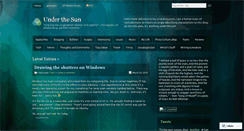 Desktop Screenshot of aleafofgrass.wordpress.com
