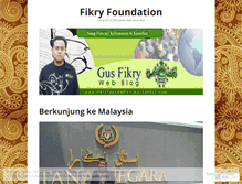 Tablet Screenshot of fikryfoundation.wordpress.com